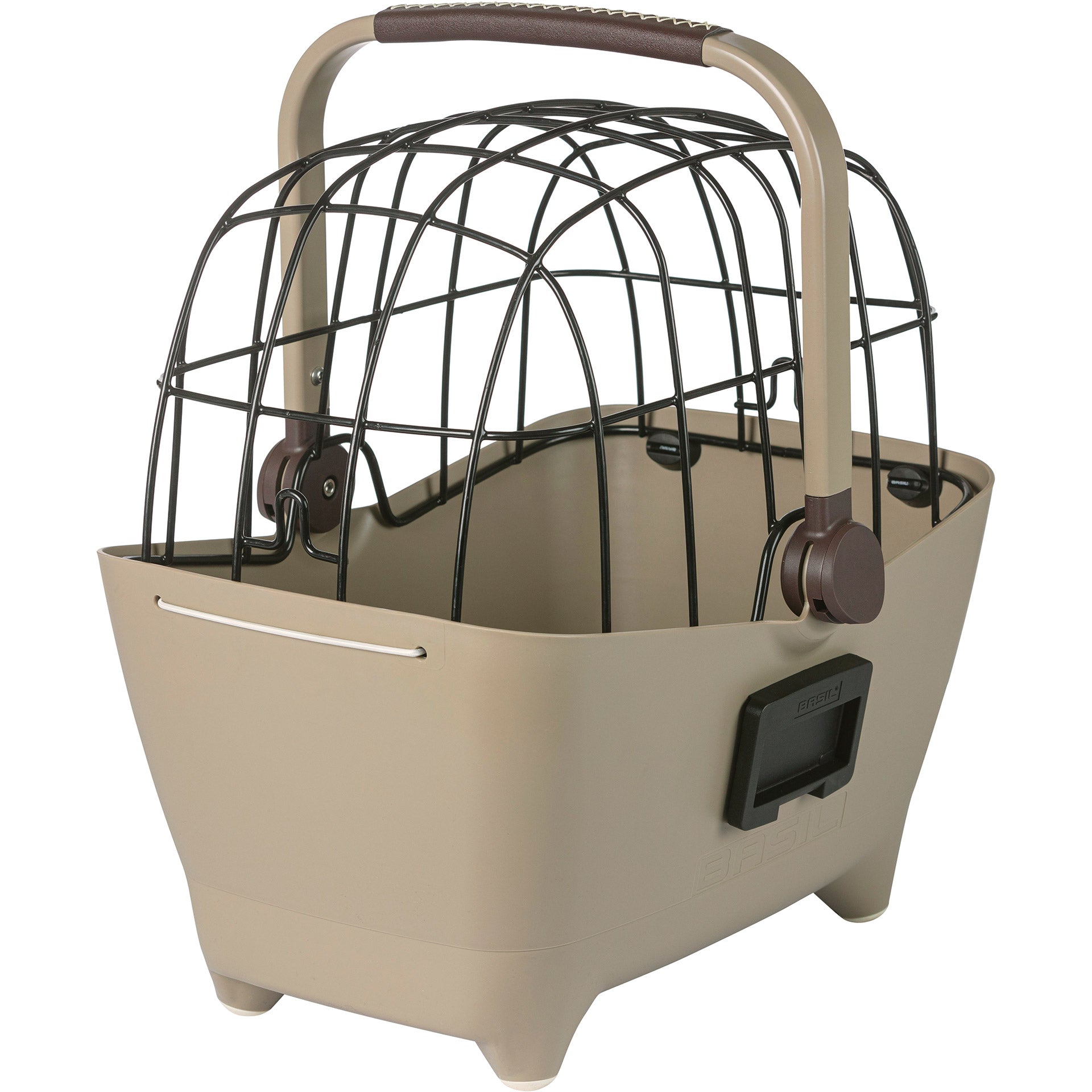 Basil Buddy KF - Panier de vélo pour chiens - First - Biscotti Brown
