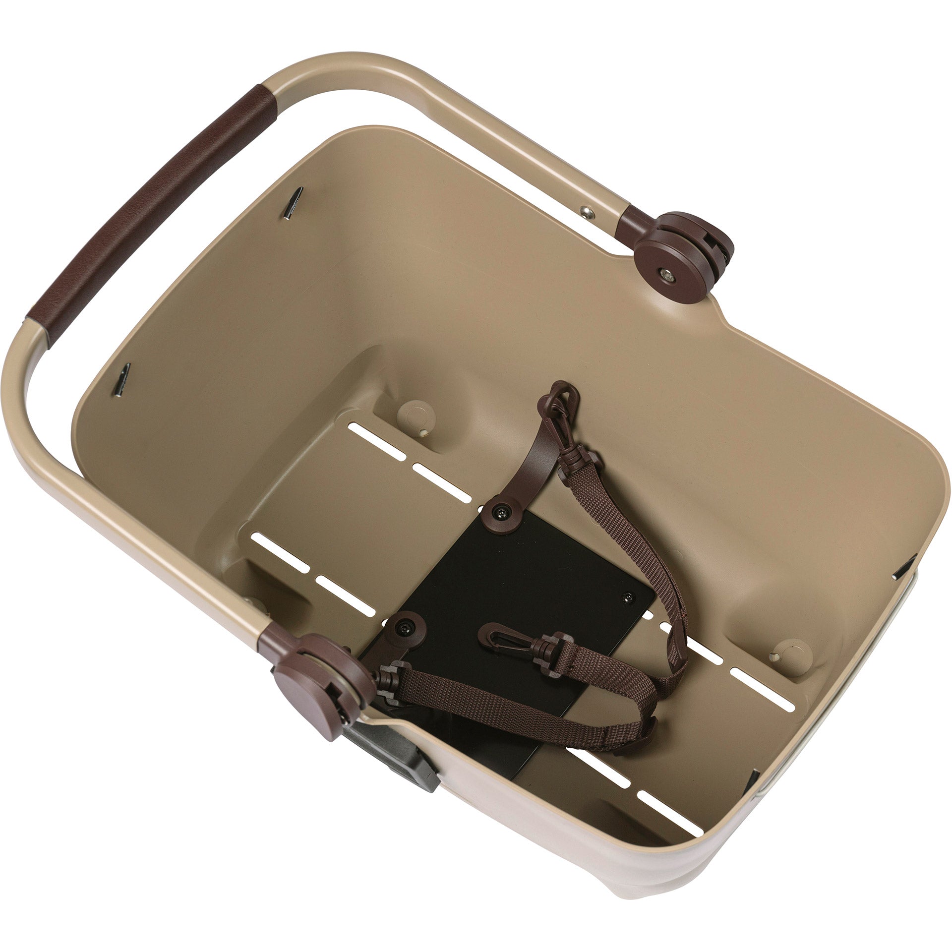 Basil Buddy KF - Panier de vélo pour chiens - First - Biscotti Brown
