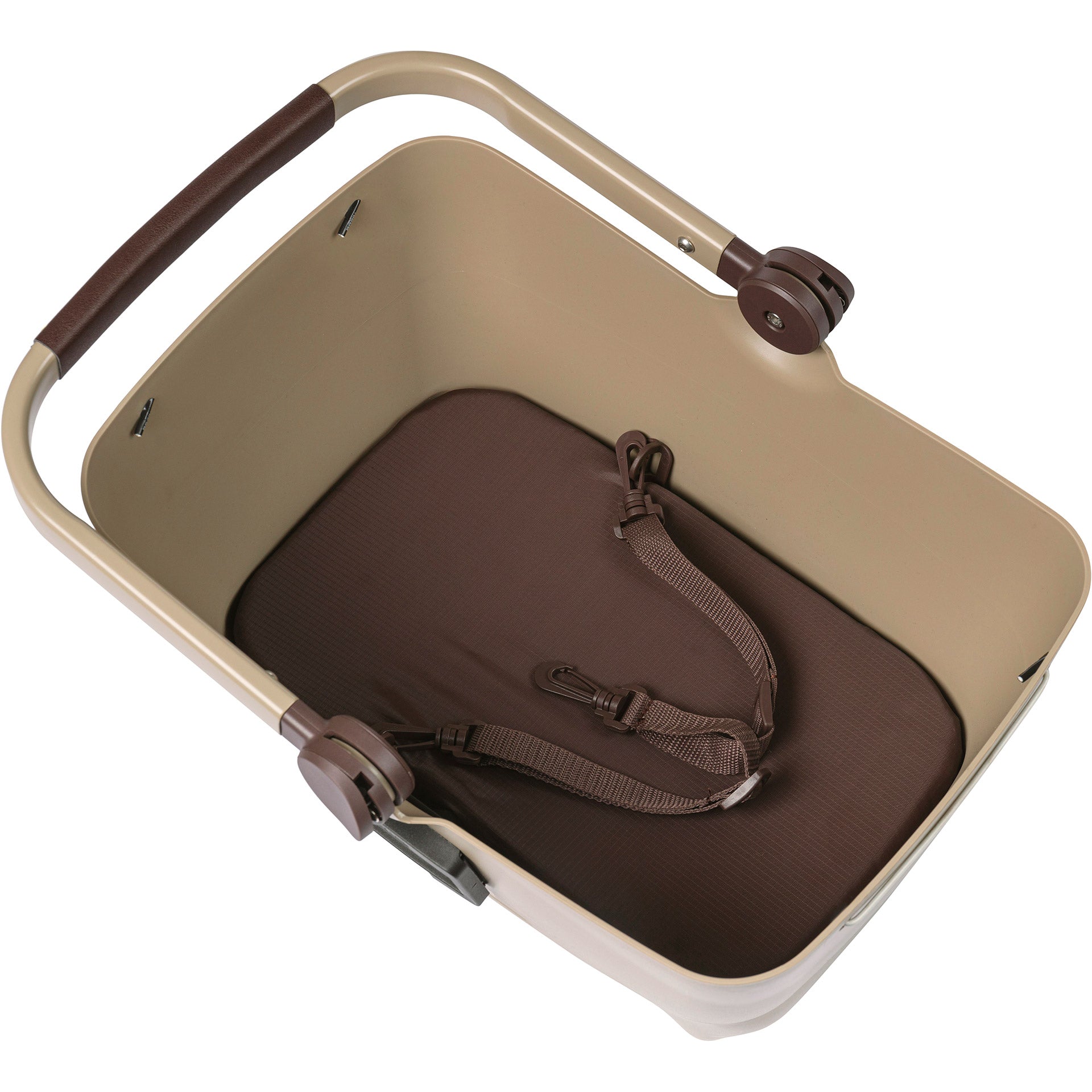 Basil Buddy KF - Panier de vélo pour chiens - First - Biscotti Brown