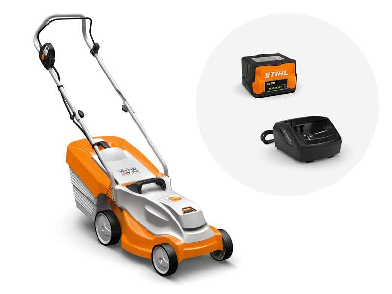 Tondeuse à gazon à batterie Stihl RMA 235.1 | système ak | 33 cm | 30 litres | y compris batterie et chargeur - 63110111425
