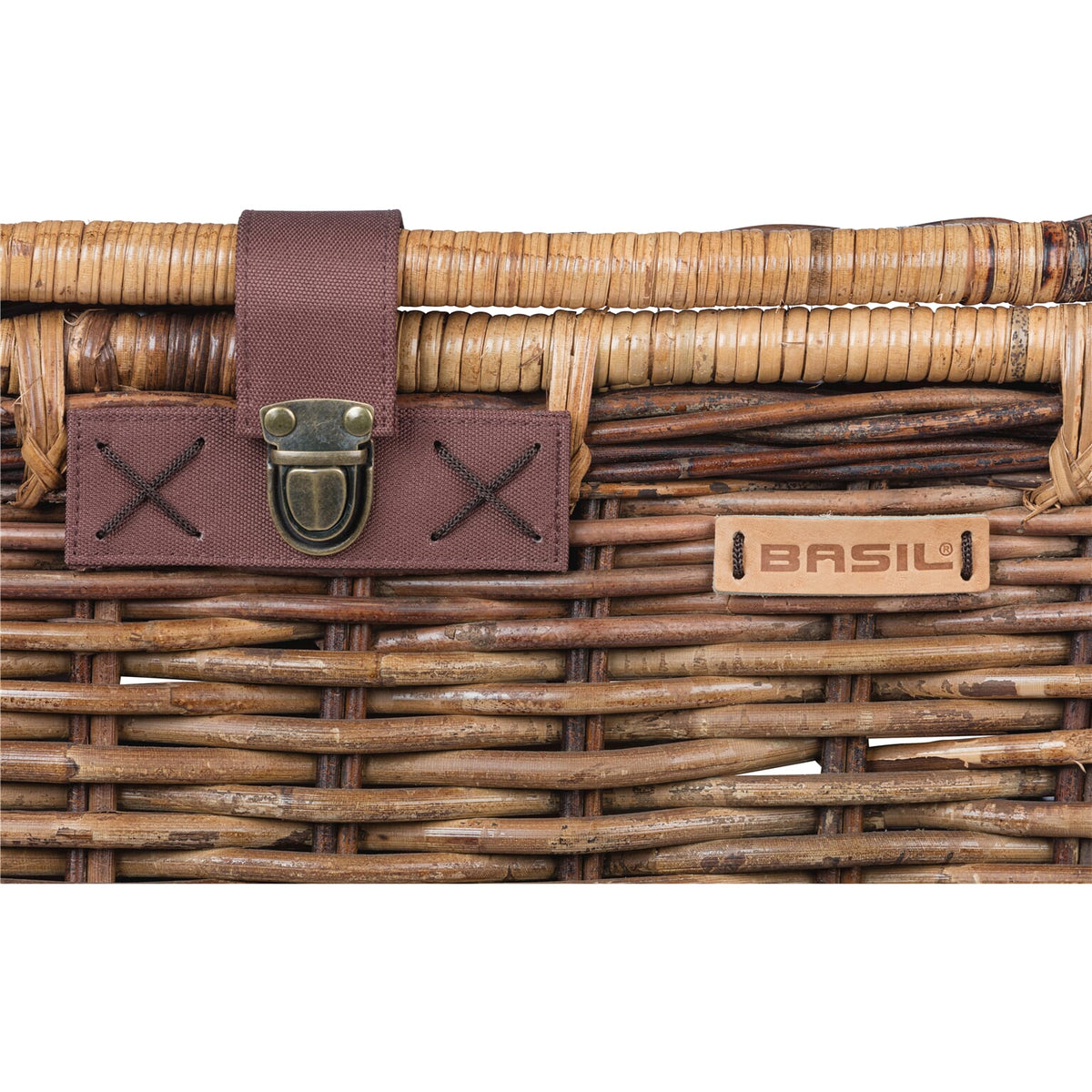 Basil Denton - panier à vélo - grand - brun