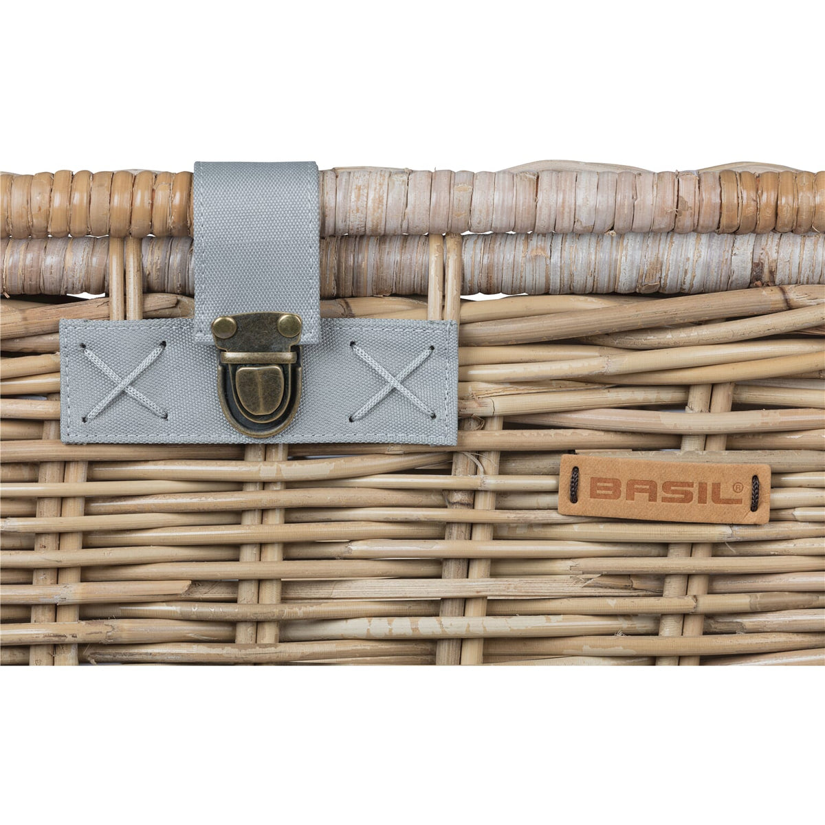 Basil Denton - panier à vélo - grand - gris