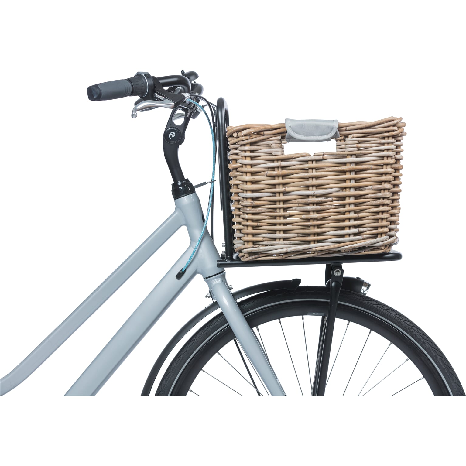 Basil Dorset - panier à vélo - grand - gris