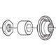 Cône d'axe arrière Shimano Deore gauche Y3SV98020