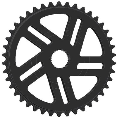 engrenage. 4 NW 38T CL47.5 DM 3 mm noir