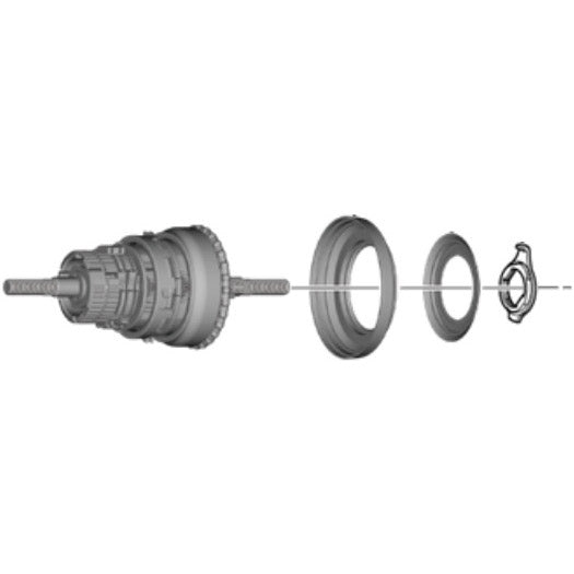 Intérieur Shimano 175,5 mm REMNAAF SG-C3000-7C-DX