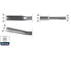 Burin à gouge Rotec sds 250mm