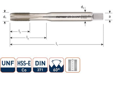 Robinet machine Rotec din371 5 16 unf