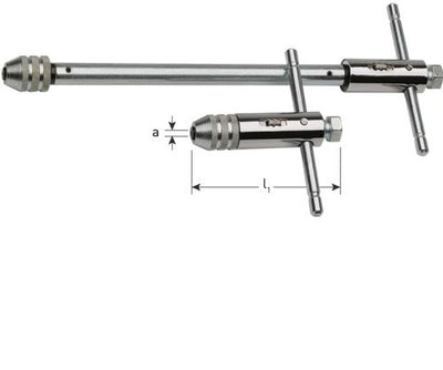 Rotec robinet à cliquet manivelle n°2 m5-m12 longue