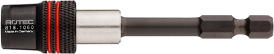 Rotec porte-embout aimant impact e6,3x80mm quickfix-ii