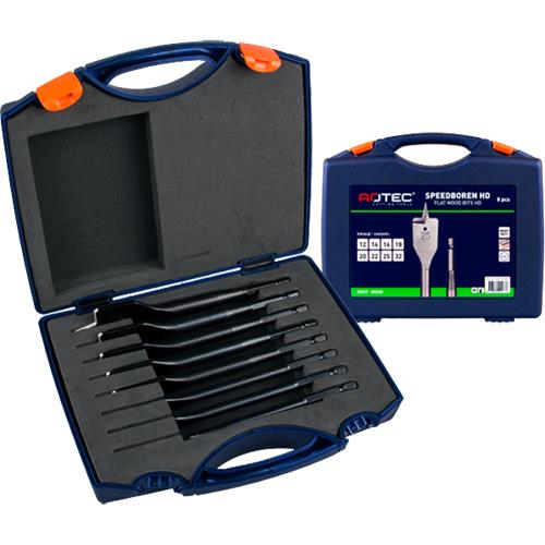 Jeu de forets rapides Rotec 8 pièces 12-32mm