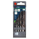 Jeu de forets à bois Rotec 5 pièces 4-10 mm