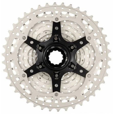 Cassette SunRace 10V 11-46 CSMS3 argent métallisé