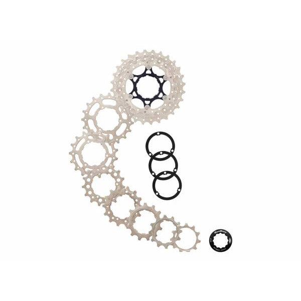 Cassette SunRace 10V 11-32 CSRS0 argent métallisé