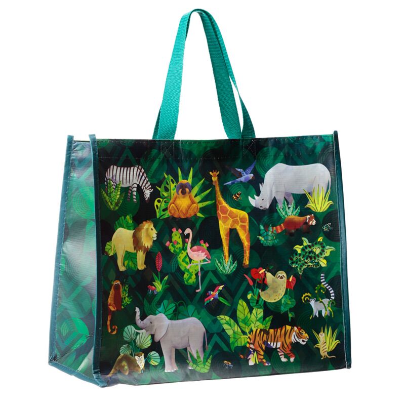 Royaume animal de Sac à provisions RPET durable