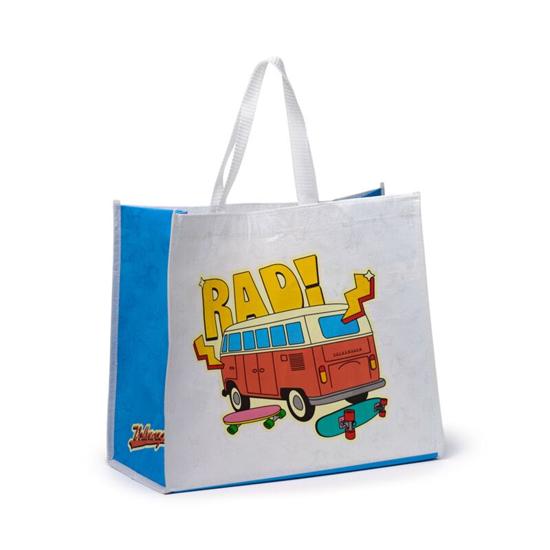 Les vagues de Volkswagen Van VW T1 appellent RPET Shopper Bag