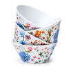 Nectar meadows ensemble de 4 bols de pique-nique RPET durables