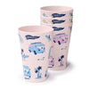 VW T1 Volkswagen Van Explore Set 4 RPET Sustainable Picknick Cups 450ml