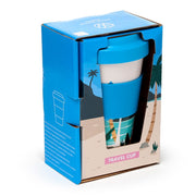 VW T1 Volkswagen Van Waves Set RPET TURMOS THERMOS THERMOS TUP VOYAGE MOK 400ML - afbeelding 2