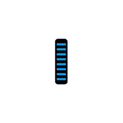 Attache de câble Rrp proguard - avant - autocollant - protection maximale - cyan