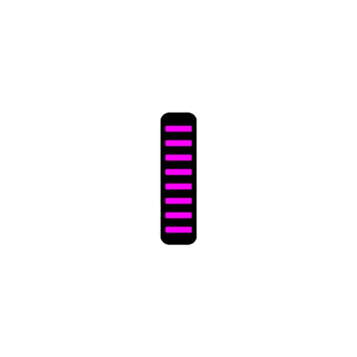 Attache de câble Rrp proguard - avant - autocollant - mini - magenta