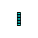 Attache-câble Rrp proguard - avant - autocollant - mini - turquoise