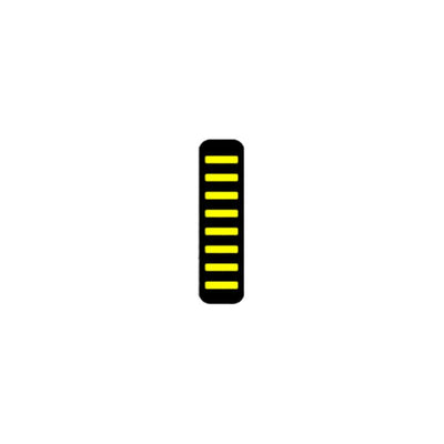 Attache-câble Rrp proguard - avant - autocollant - mini - jaune