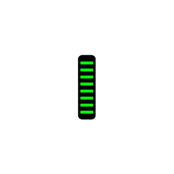Attache de câble Rrp proguard - arrière - autocollant - vert fluo