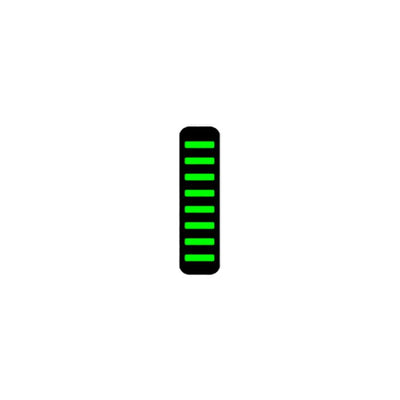 Attache de câble Rrp proguard - arrière - autocollant - vert fluo
