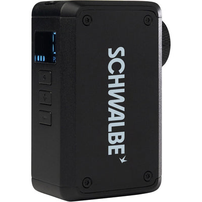 Pompe Schwalbe e-micro avec adaptateur de tête de pompe scv