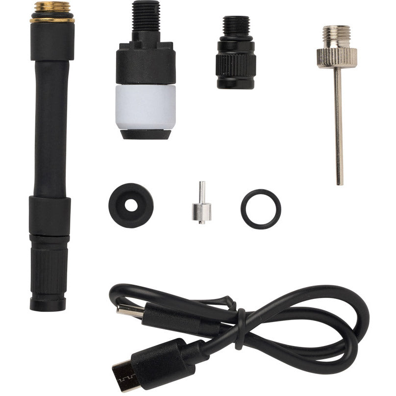 Pompe Schwalbe e-micro avec adaptateur de tête de pompe scv