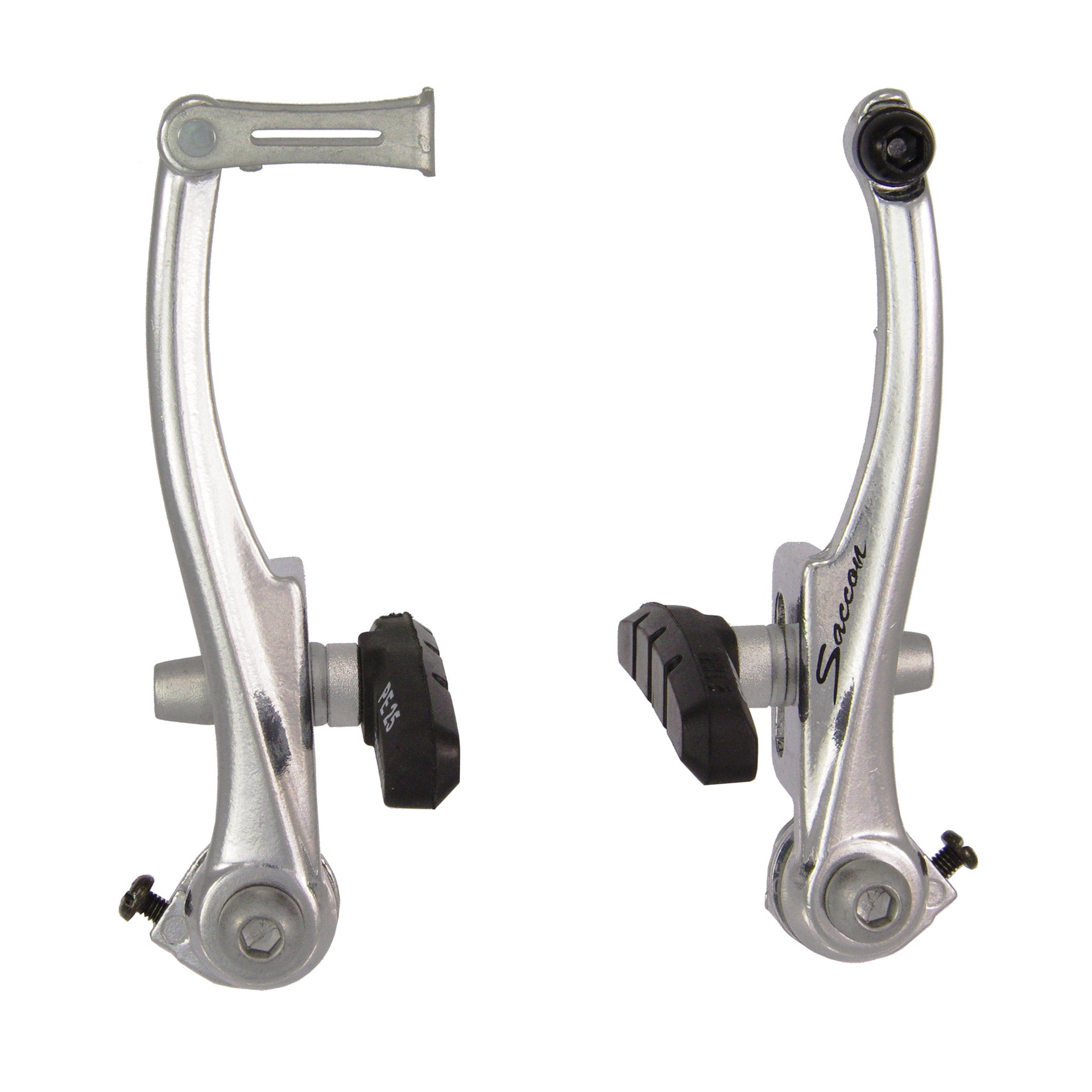 Saccon V-Brake E-Bikes (plaquettes de frein) 110 mm argent