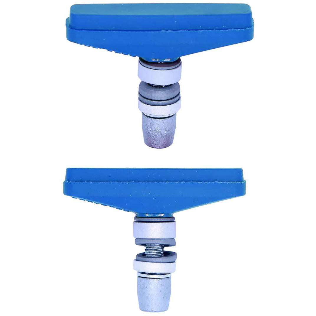 Koolstop mâchoires de frein tuf composite fileté bleu clair