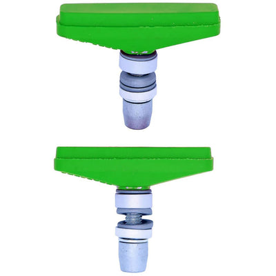 Koolstop mâchoires de frein tuf composite fileté vert