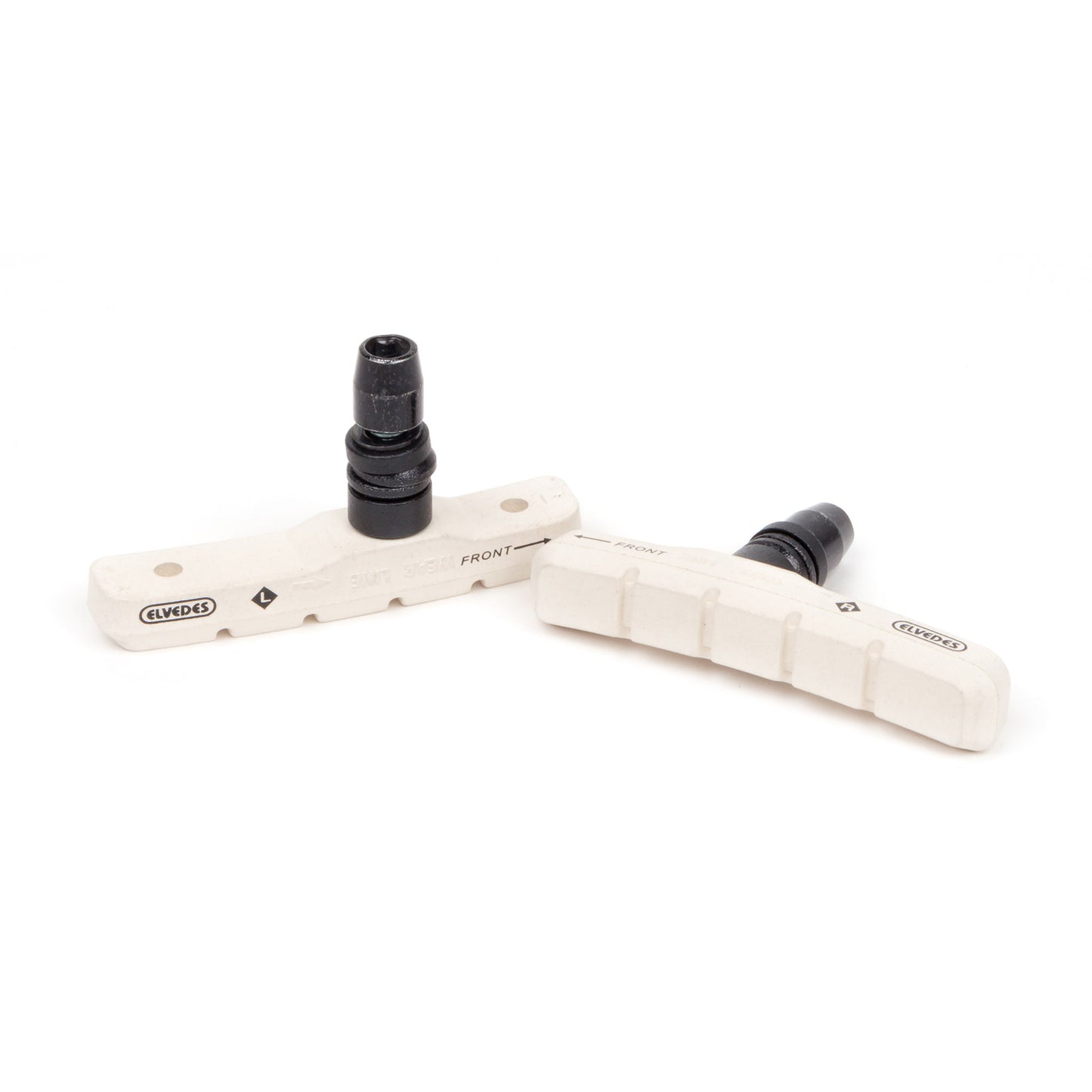 Jeu de plaquettes de frein Elvedes V-brake 72 mm - blanc (25 paires)