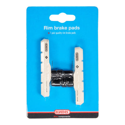 Jeu de plaquettes de frein Elvedes V-brake 72 mm - blanc (sur la carte)
