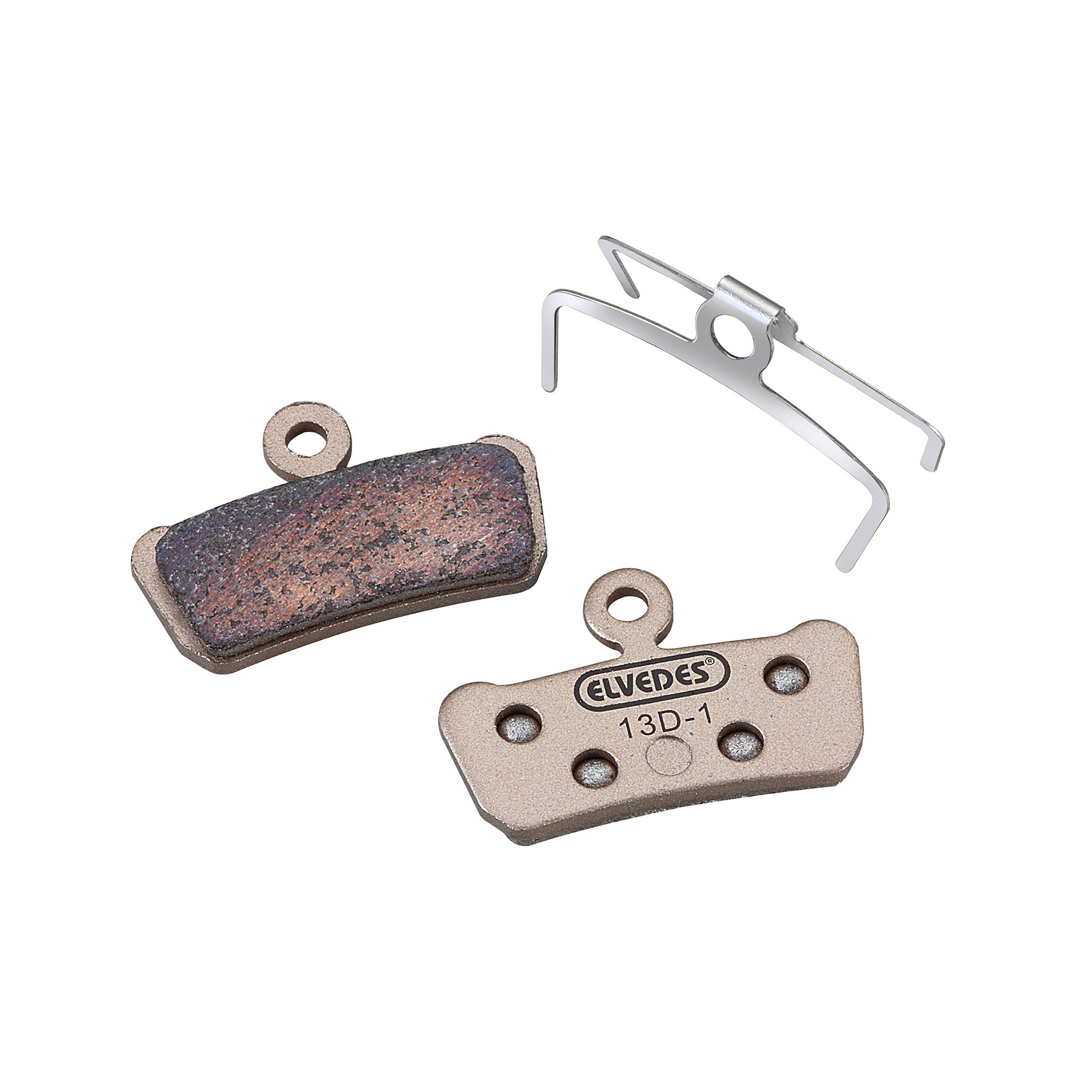 Jeu de plaquettes de frein à disque Elvedes Avid XO Trail, SRAM Guide - Sintered (10 paires)