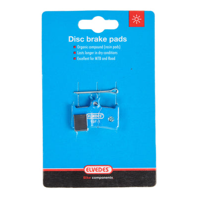 Jeu de plaquettes de frein à disque Elvedes organic Shimano BR-M755 Grimeca System 8 Hope Mono M4 SRAM 9.0 (1 paire)