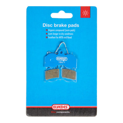 Jeu de plaquettes de frein à disque Elvedes organic Hope XC 4 pistons (1 paire)