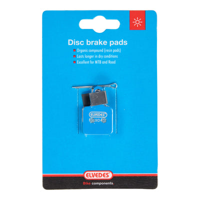 Jeu de plaquettes de frein à disque Elvedes organic Suntour DB XCC-MC (1 paire)
