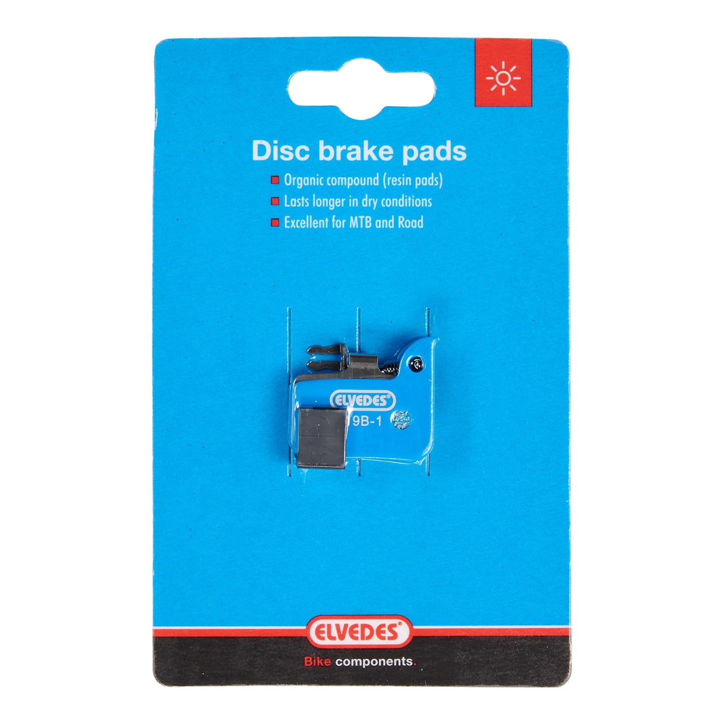 Jeu de plaquettes de frein à disque Elvedes organic Sram Red Race