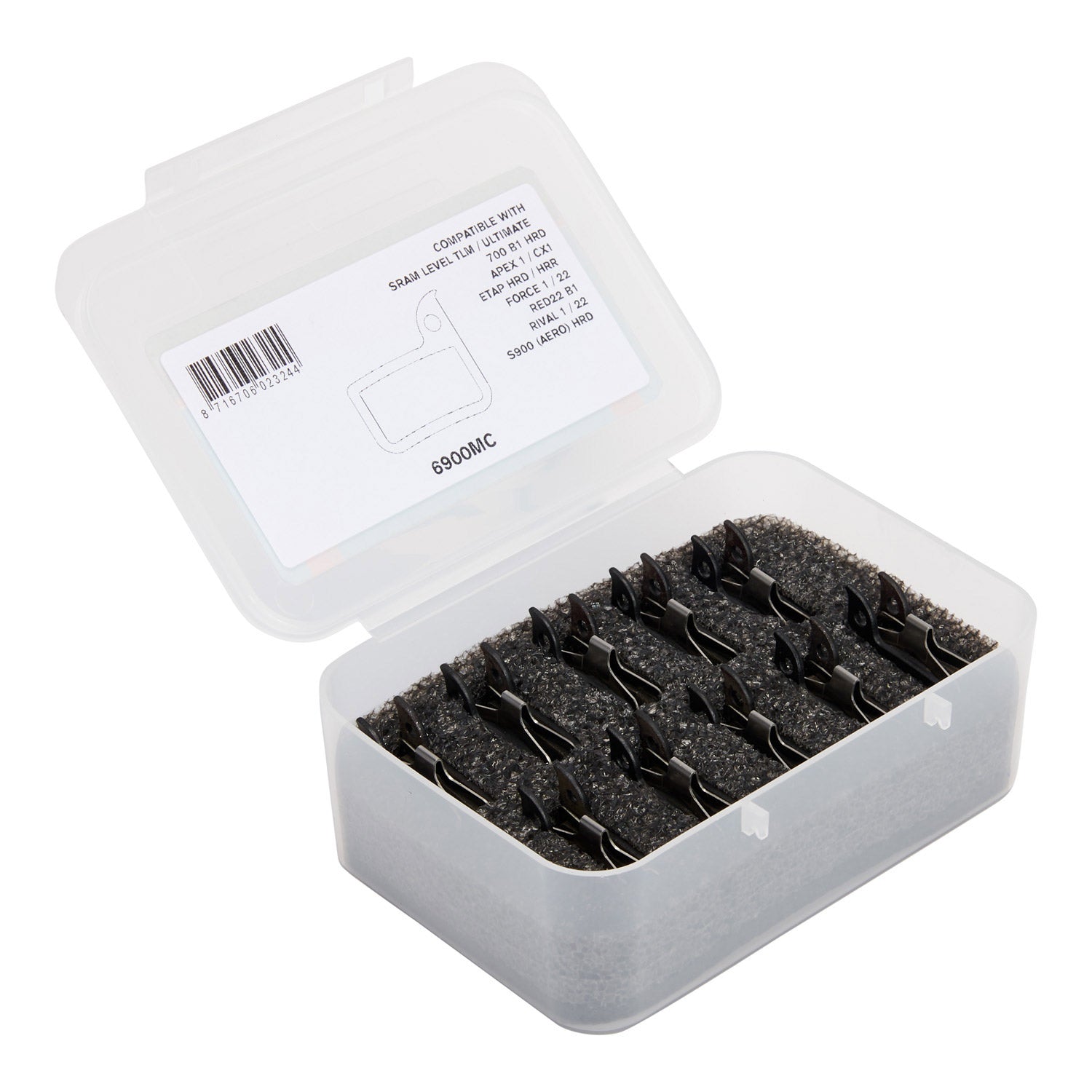 Jeu de plaquettes de frein à disque Metalic Carbon Sram Red Race (10