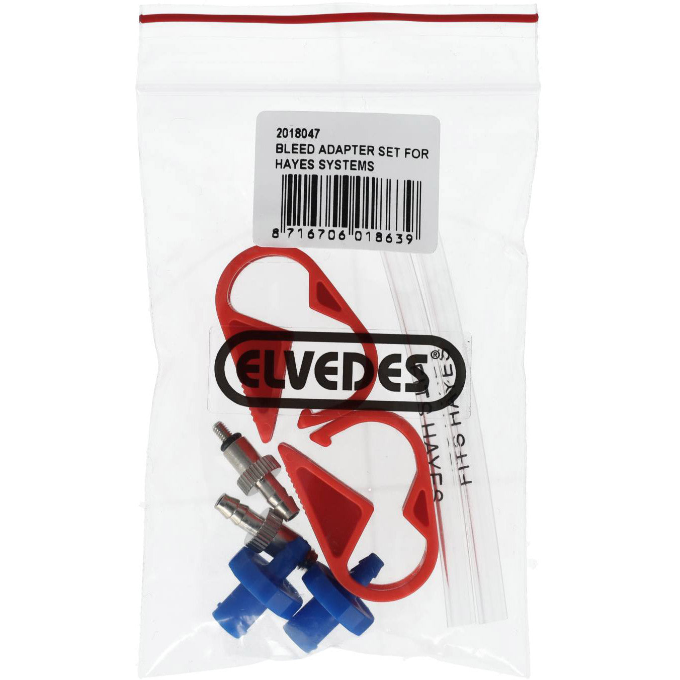 Elvedes Jeu d'adaptateurs de purge Hayes 2018047