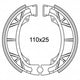 Segment des freins neufs NewFrenn GF1043 Honda Peugeot -Scoller