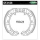 Segment de frein newfren Newfren 128 PK50 4V A Auto V
