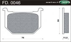 Bloc de frein à disque newfren Newfren fd0046