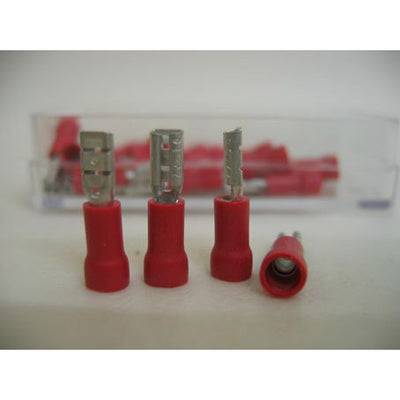 Chaussure de câble bofix plate, femelle 2,8 mm. par 25