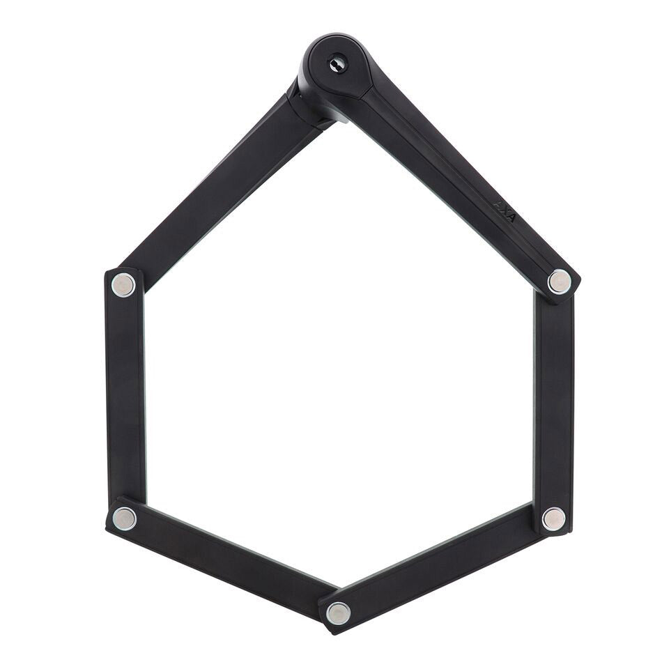 Serrure pliante AXA Fold Pro 100 - Acier trempé - 100 cm - Noir