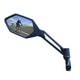 Bicycle Mirror E-Bike gauche 12 cm noir