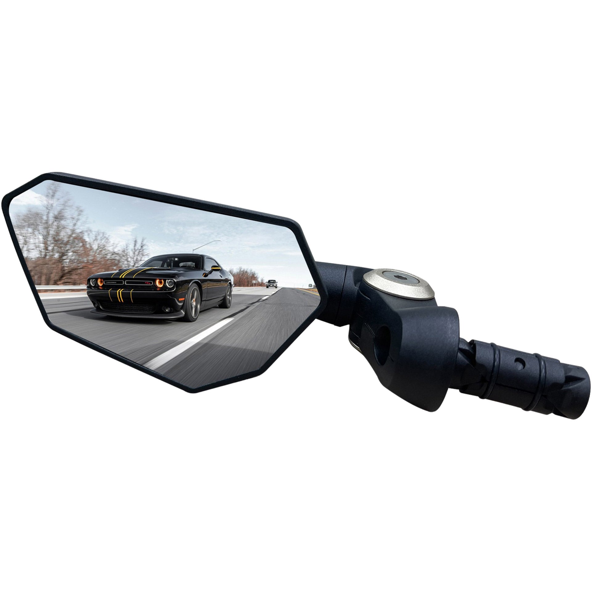 Mirage evoas miroir dans le volant luxueux accent anodisé en bronze